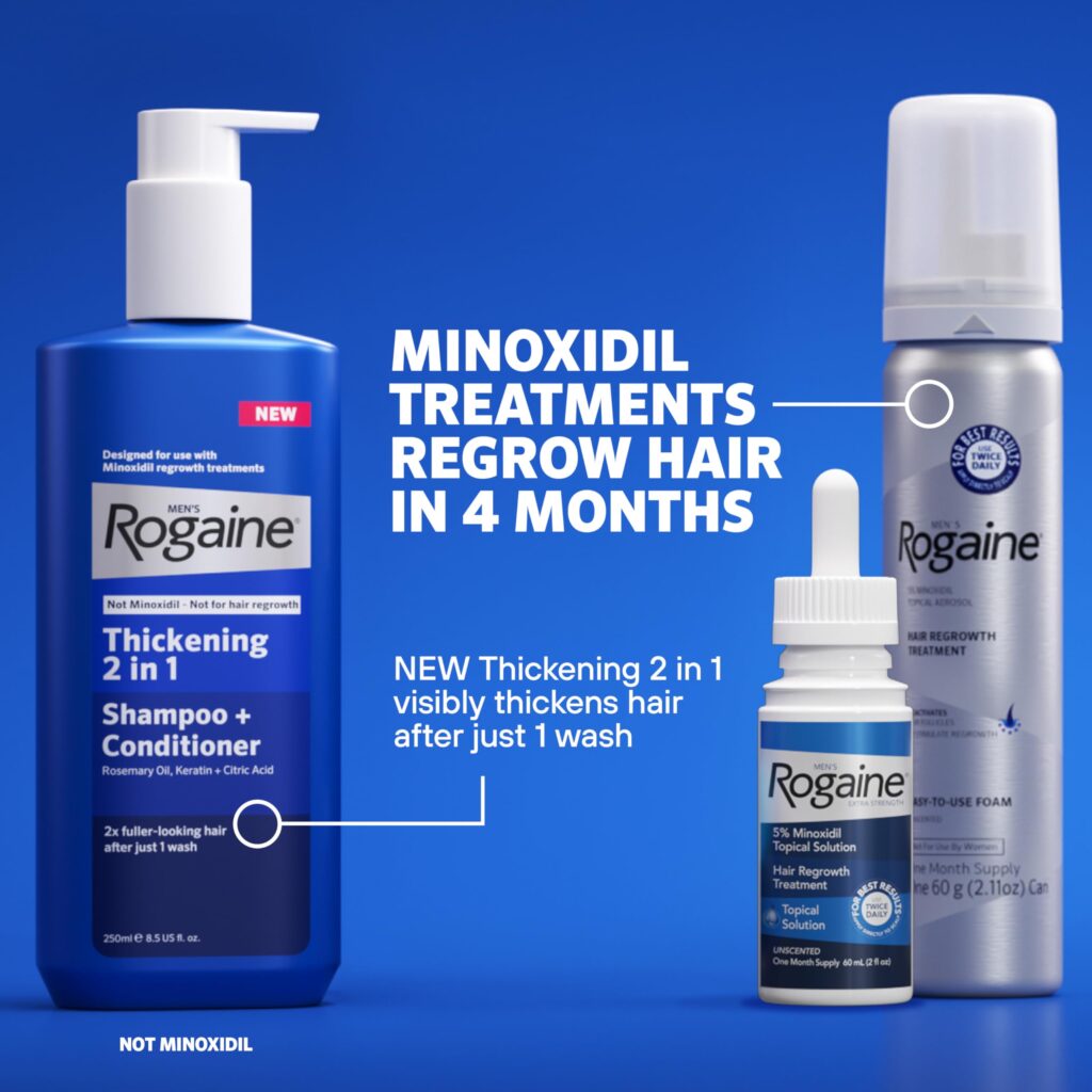 men's best hair growth serum,Rogaine-Mens-5-Minoxidil-Foam