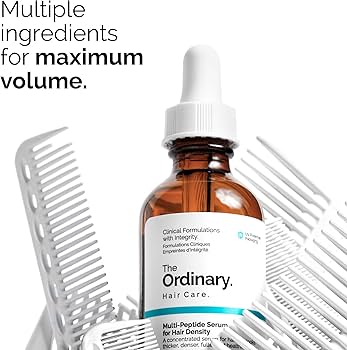 men's best hair growth serum, The Ordinary Multi-Peptide Serum for Hair Densit